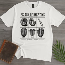 Fossils Of Deep Time T Shirt Gift For Nature Lover