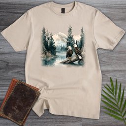 Highland Perch Eagles T Shirt Gift For Nature Lover