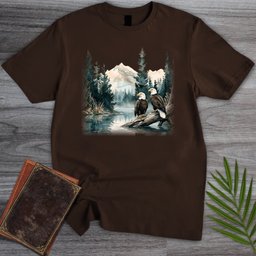 Highland Perch Eagles T Shirt Gift For Nature Lover