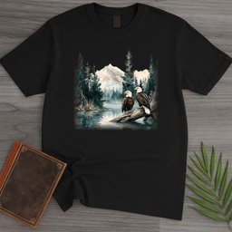 Highland Perch Eagles T Shirt Gift For Nature Lover