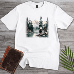 Highland Perch Eagles T Shirt Gift For Nature Lover