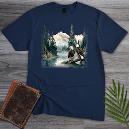Highland Perch Eagles T Shirt Gift For Nature Lover