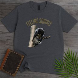 Feeling Squirly T Shirt Gift For Nature Lover