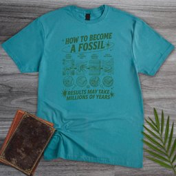 Fossil Recipe Triceratops T Shirt Gift For Dinosaur Lover