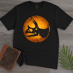 Emberized Triceratops T Shirt Gift For Dinosaur Lover