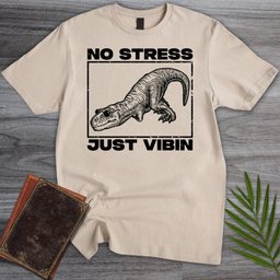 Distressed And No Stress T Shirt Gift For Nature Lover