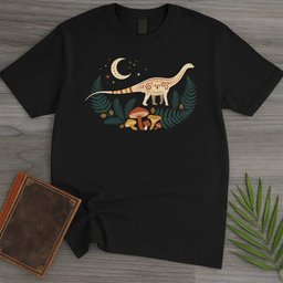 Folk Moon Diplodocus T-Shirt