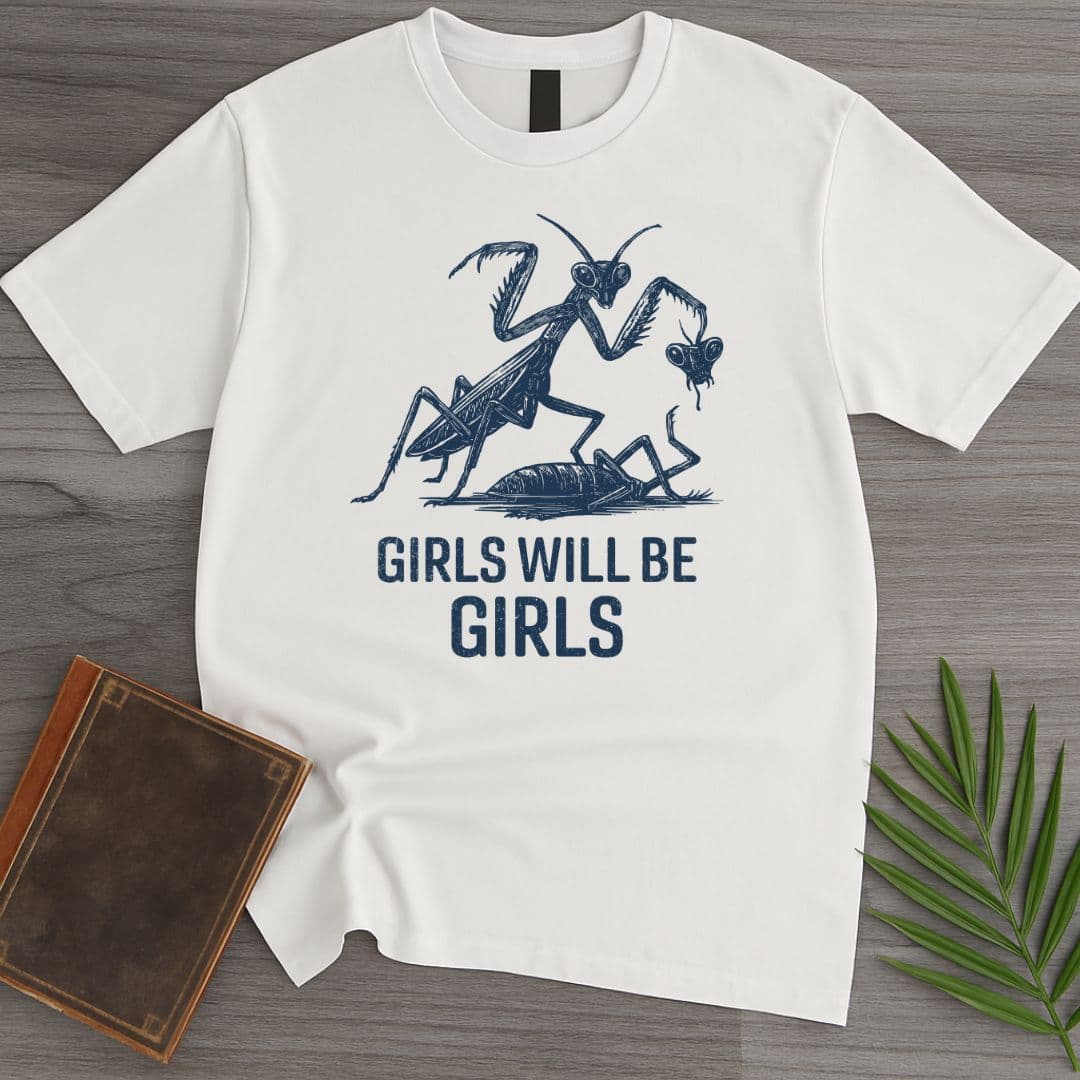 Girls Will Be Girls T Shirt Gift For Nature Lover
