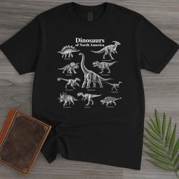 Dinosaurs of North America T-Shirt