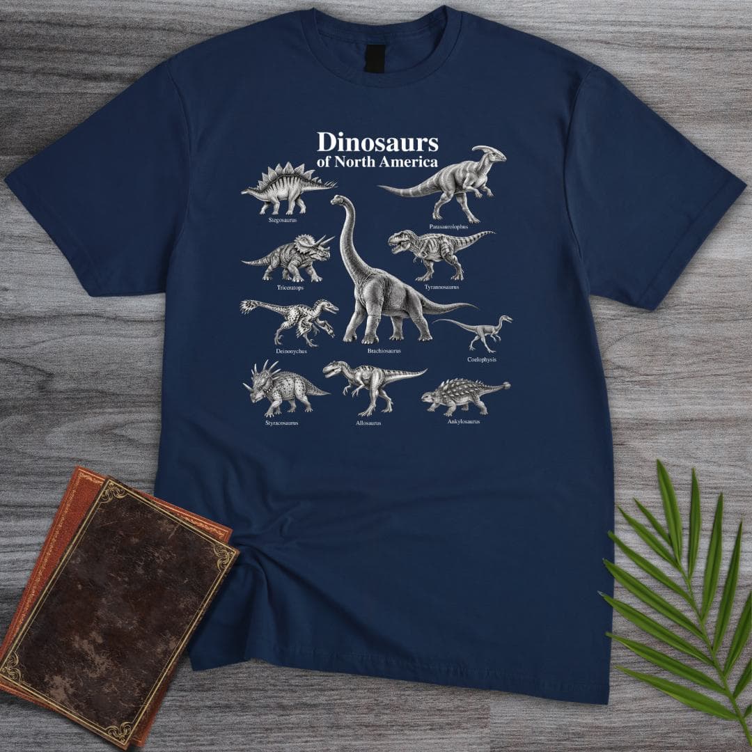 Dinosaurs of North America T-Shirt