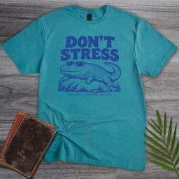 Dont Stress Koolasuchus T Shirt Gift For Nature Lover