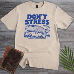 Dont Stress Koolasuchus T Shirt Gift For Nature Lover