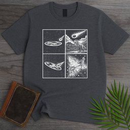 Flat Earth Extinction T Shirt Gift For Nature Lover