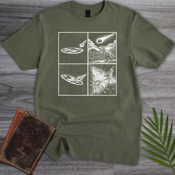 Flat Earth Extinction T Shirt Gift For Nature Lover