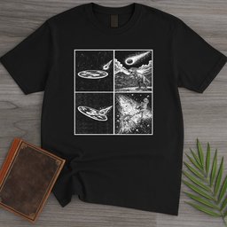 Flat Earth Extinction T Shirt Gift For Nature Lover