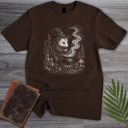 Halloween Opossum Witch T Shirt Gift For Nature Lover