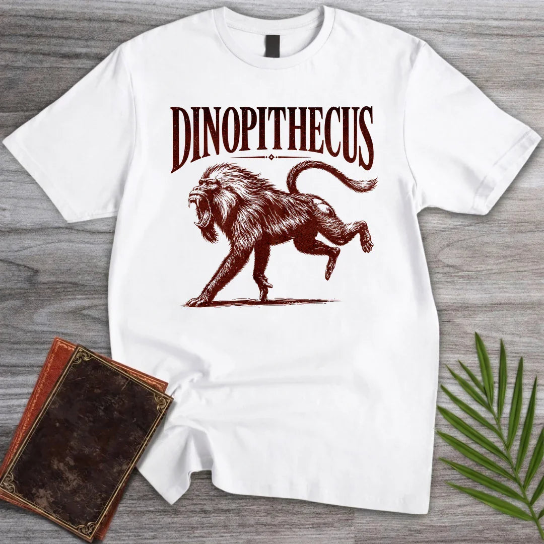 Dinopithecus Terrible Ape T Shirt Gift For Nature Lover