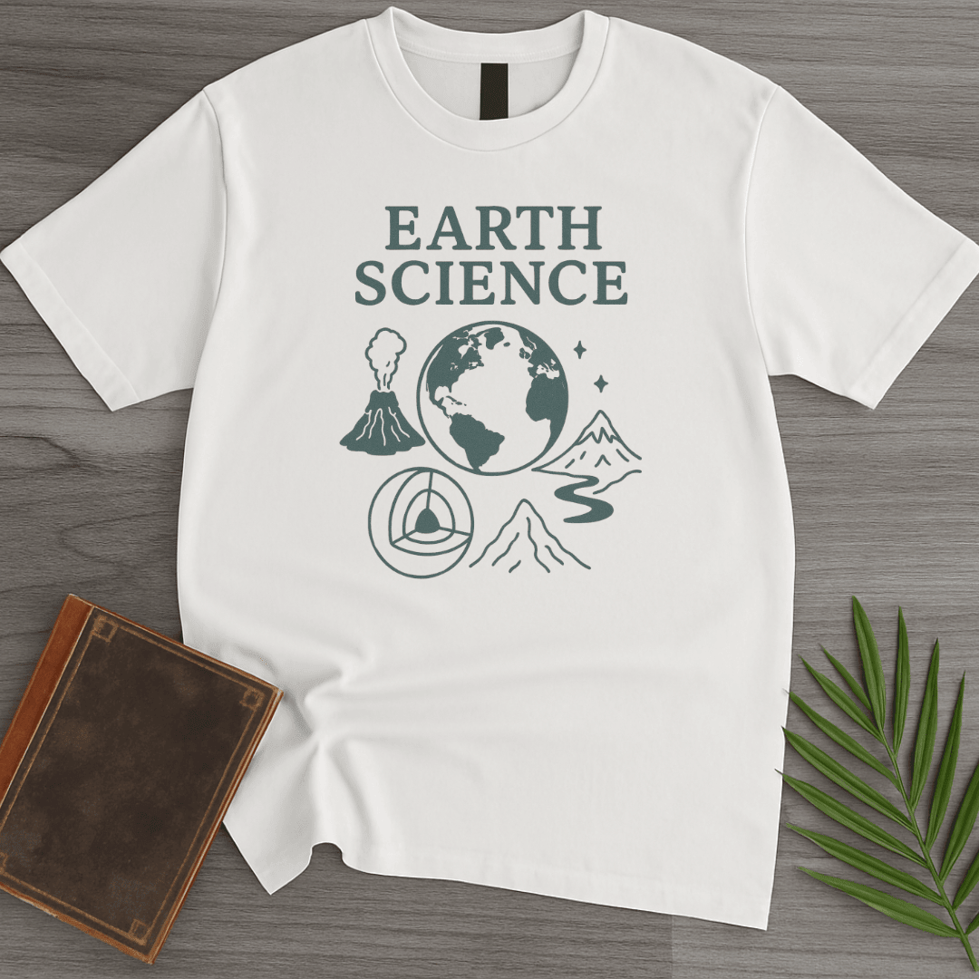 Earth Science Subject Elements T Shirt Gift For Nature Lover