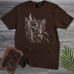 Hunting Wolf T Shirt Gift For Nature Lover