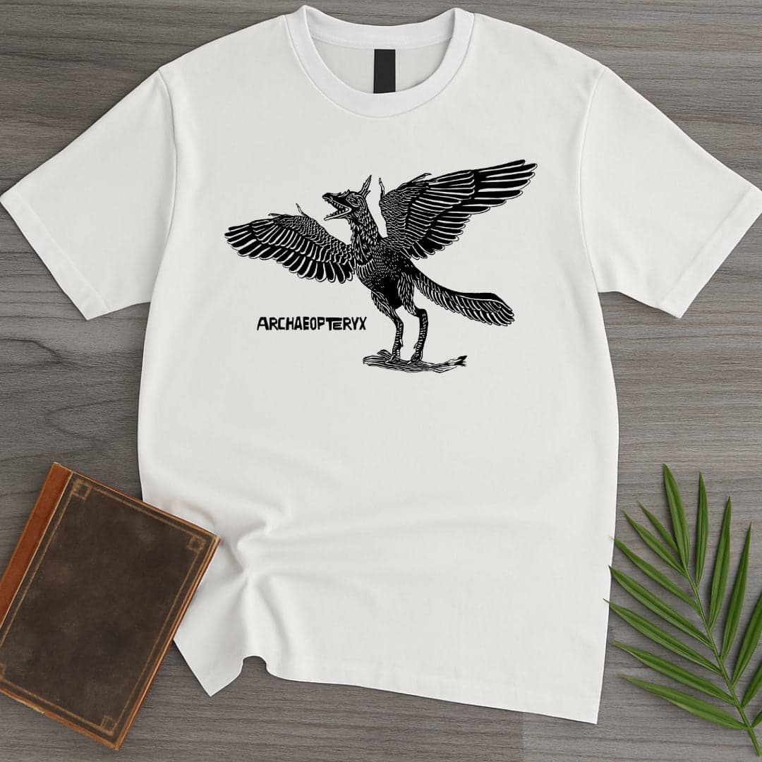 First Flight Archaeopteryx T Shirt Gift For Nature Lover