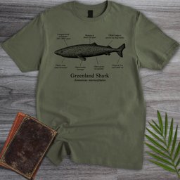 Greenland Shark T Shirt Gift For Nature Lover