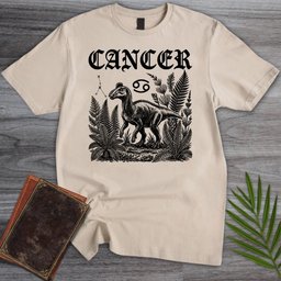 Horoscope Maiasaura Cancer T Shirt Gift For Nature Lover