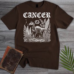 Horoscope Maiasaura Cancer T Shirt Gift For Nature Lover
