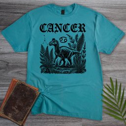 Horoscope Maiasaura Cancer T Shirt Gift For Nature Lover