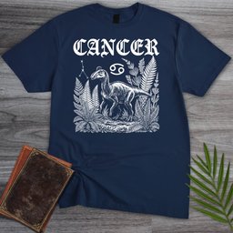 Horoscope Maiasaura Cancer T Shirt Gift For Nature Lover