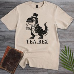 Gentleman Tea Rex T Shirt Gift For Nature Lover