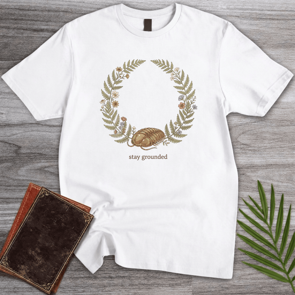 Grounded Trilobite T Shirt Gift For Nature Lover