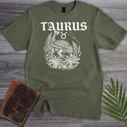 Horoscope Taurus Ankylosaurus T Shirt Gift For Nature Lover