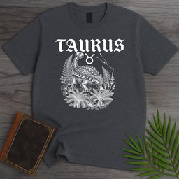 Horoscope Taurus Ankylosaurus T Shirt Gift For Nature Lover