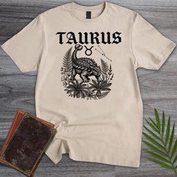 Horoscope Taurus Ankylosaurus T Shirt Gift For Nature Lover