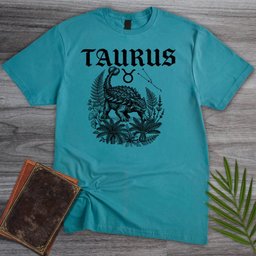 Horoscope Taurus Ankylosaurus T Shirt Gift For Nature Lover