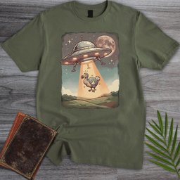 Dodo Ufo Abduction T Shirt Gift For Nature Lover