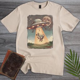 Dodo Ufo Abduction T Shirt Gift For Nature Lover