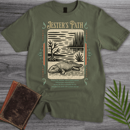 Ichthyostega Jesters Path T Shirt Gift For Nature Lover