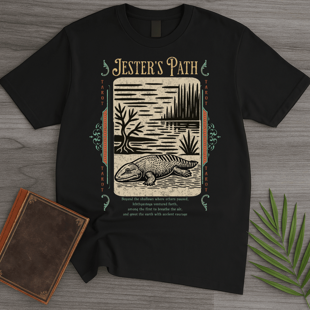 Ichthyostega Jesters Path T Shirt Gift For Nature Lover