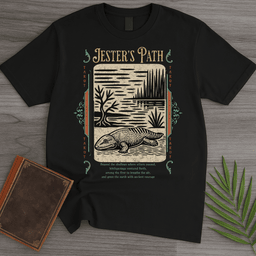 Ichthyostega Jesters Path T Shirt Gift For Nature Lover