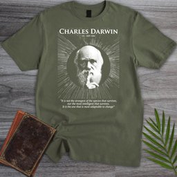 Father Of Evolution T Shirt Gift For Dad