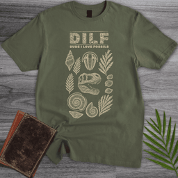 Dude I Love Fossils T Shirt Gift For Nature Lover
