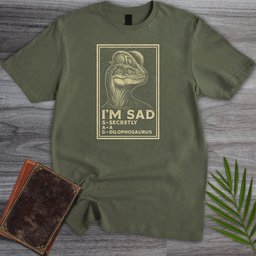 I'm a Sad Dilophosaurus v2 T-Shirt