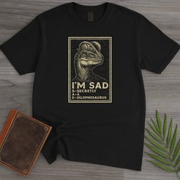 I'm a Sad Dilophosaurus v2 T-Shirt