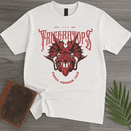 Gothic Three Horned Face T Shirt Gift For Nature Lover