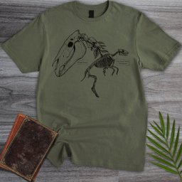 Eohippus And Equus Ferus T Shirt Gift For Nature Lover