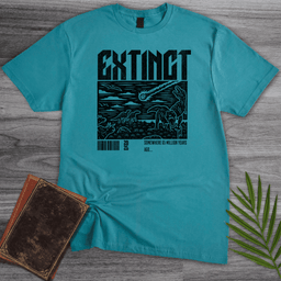 Distressed Extinction 65 Mya T Shirt Gift For Nature Lover