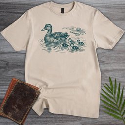 Follow The Leader Ducklings T Shirt Gift For Nature Lover