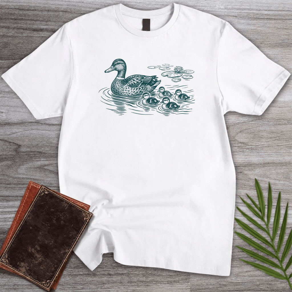 Follow The Leader Ducklings T Shirt Gift For Nature Lover