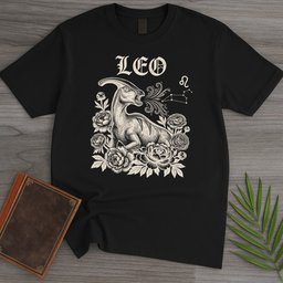 Horoscope Leo Parasaurolophus T Shirt Gift For Nature Lover